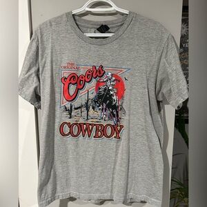 Coors Cowboy Graphic T-Shirt